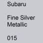 Preview: Subaru, Fine Silver Metallic, 015.